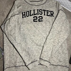 Hollister Grey Sweater/Sweatshirt